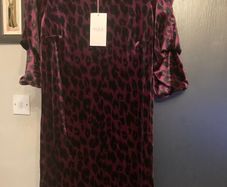 Ladies new velvet dress