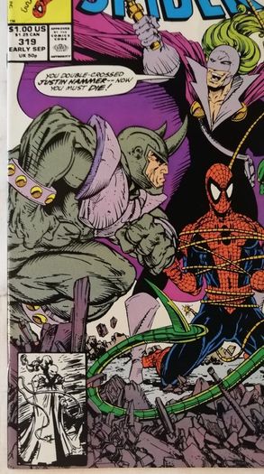 Amazing Spider-Man #319 Rhino, Scorpion & Backlash Appearance (Todd McFarlane - 1989)