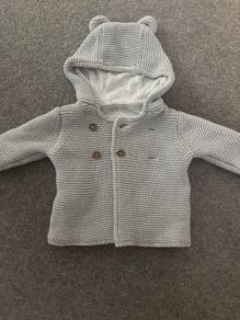 Brand new - Marks and Spencer newborn grey baby hoodie