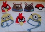 Preloved kids character hats 2 years +