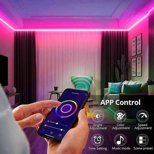 Govee Neon 8K Smart LED outdoor flexible neon strip, 5m, WiFi + APP, 32W, 380lm, Dream Color RGBIC, IP65, Fixing clips included