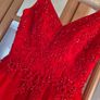 red confirmation dress Image 2