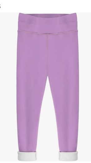 Girls Fleece Lined Leggings