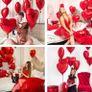 30 pcs 18 Inch Foil Heart Balloons, Helium Balloons, Heart Shape Foil Balloons, for Valentines Day, Wedding, Bridal Shower, Anniversary Party Decorations (FREE POSTAGE) Image 4