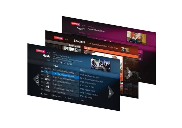 Saorview Satellite Combo Box