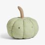 NEXT Sage Green Pumpkin Doorstop Image 2