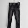 Pre Owned Dunnes Stores Kids Dark Washed Black Denim Jeans Image 3
