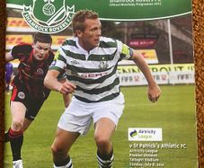 2012 Shamrock Rovers v St. Patrick's Athletic FC - Airtricty League Premier Division Programme