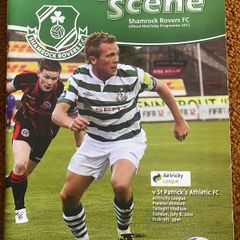 2012 Shamrock Rovers v St. Patrick's Athletic FC - Airtricty League Premier Division Programme