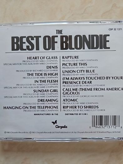Blondie CD - The Best Of