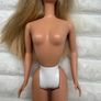 Barbie Pretty Flowers Floral Mattel Doll Blonde Vintage Damaged Hands Used Please see pictures Image 3