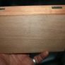 Vintage Peterson WOOD CIGAR BOX 6,5" x 4,5 Image 2