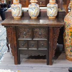 Antique Chinese Elm Desk/Altar Table