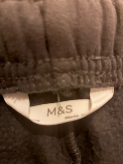 M+S Boys Tracksuit Bottoms Age 12 -13