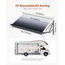 Motorized RV Awning Complete Kit, 15' Retractable Awning with Aluminum Alloy Frame, Outdoor Trailer Awning, Fit for Most RVs(Black Fade) Image 2