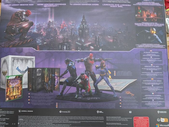 Gotham Knights Collectors Edition Xbox One Series X Brand New