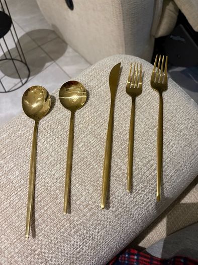 Gold Cutlery