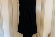 Coast black dipped hemline Dress