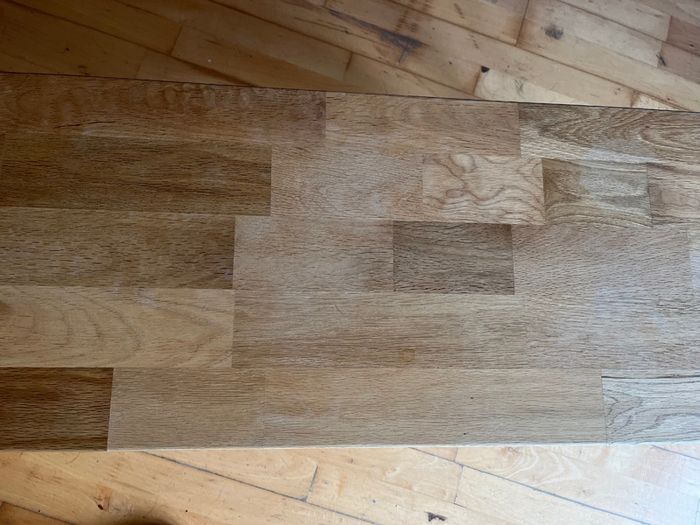 Dinner table wood bench