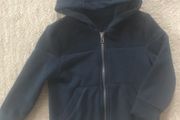 Boys Navy Zip Up Hoodie (2-3yrs)