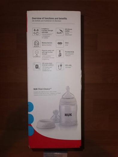 NUK First Choice+ electric breast pump in excellent condition
