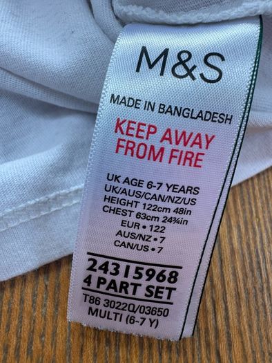 Marks & Spencer boys PJs bundle
