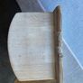 Wooden napkin holder with cut out heart Image 4