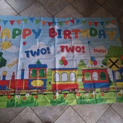 2 year old birthday train decorations