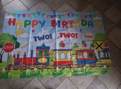 2 year old birthday train decorations