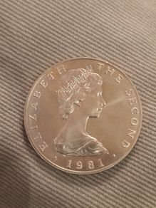 Isle of Man 5 pound coin