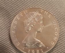 Isle of Man 5 pound coin