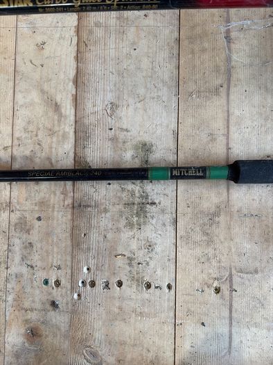 Vintage fishing rods & gear