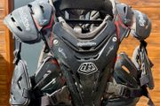 Troy Lee designs shock doctor body armour with neck integration , light weight
