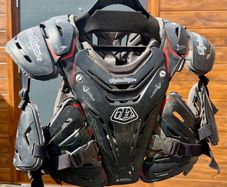 Troy Lee designs shock doctor body armour with neck integration , light weight