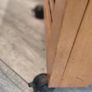 Wooden Storage Box on wheels Image 6