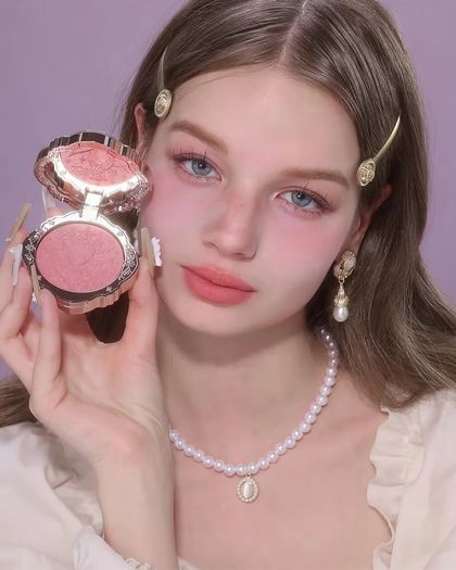 Flower Knows Little Angel Collection Cream Blush in 04 Rose Ashes