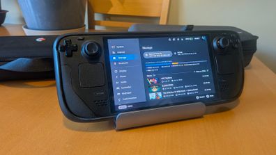 Steam Deck OLED 1T + 512Gb  + dock + cases - mint condition