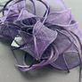 wedding hair clip accessories purple Image 2