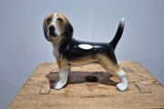 Staffordshire Token Pottery ceramic beagle