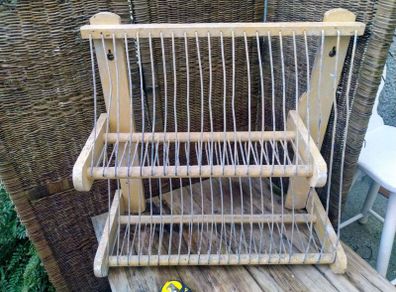 Antique plate rack, vintage plate rack