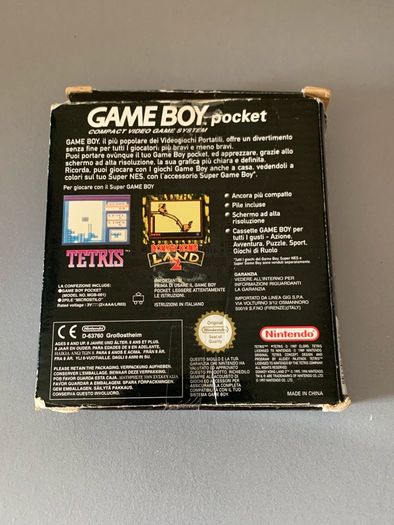 Nintendo Gameboy Pocket Black Boxed