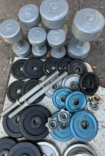 weights and bars