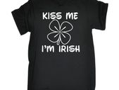 Kiss me i'm Irish funny t-shirt for st Patricks day