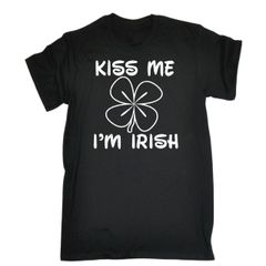Kiss me i'm Irish funny t-shirt for st Patricks day