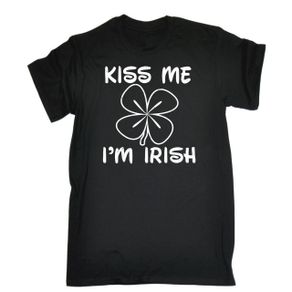 Kiss me i'm Irish funny t-shirt for st Patricks day
