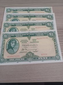 Lavery One Pound Notes