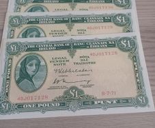Lavery One Pound Notes