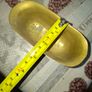 Beautiful Miniature Solid Brass Bathtub with four Shell-Shaped Feet. It is the perfect size to keep rings and jewelry in, Image 6