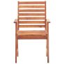Outdoor Dining Chairs 6 pcs Solid Acacia Wood Image 3