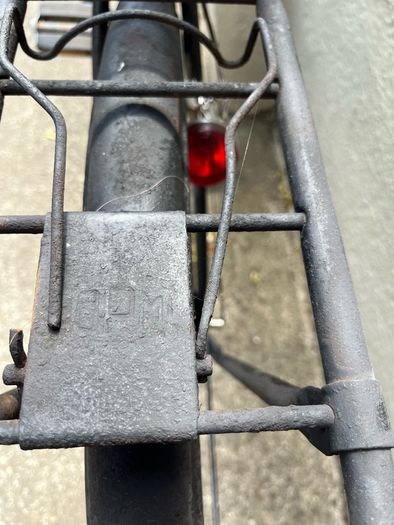 1930s humber men's bike push button bell. Brooks saddle. 3 speed  Gears